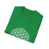 "Flower of Life" w Unisex Softstyle T-Shirt