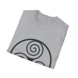 "Triple Spiral" Unisex Softstyle T-Shirt