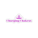 Charging Chakras LogoKiss-Cut Sticker