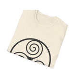 "Triple Spiral" Unisex Softstyle T-Shirt