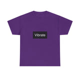 Vibrate Unisex Heavy Cotton Tee