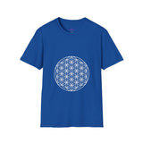 "Flower of Life" w Unisex Softstyle T-Shirt