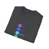 "Chakra Symbols and Meanings" Unisex Softstyle T-Shirt