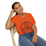 "Triple Spiral" Unisex Softstyle T-Shirt