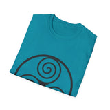 "Triple Spiral" Unisex Softstyle T-Shirt