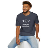 "Manifest and Chill" Unisex Softstyle T-Shirt