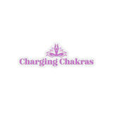 Charging Chakras LogoKiss-Cut Sticker