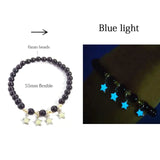 Natural Stone Luminous Beads Bracelets