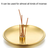 9 Holes Mental Waterdrop Incense Holder Meditation Incense Burner Coil Incense Cones Sticks Cones Ash Catcher Palo Santo Holder