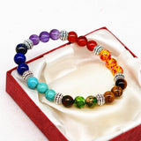 7 Chakra Healing Crystals Bracelet