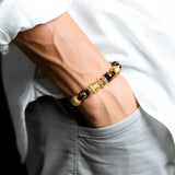 Wealth Attractor Obsidian Bracelet
