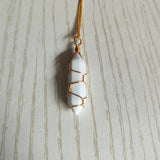 Natural Stone Pendant Necklace